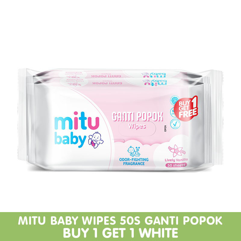 Mitu baby wipes ganti hot sale popok