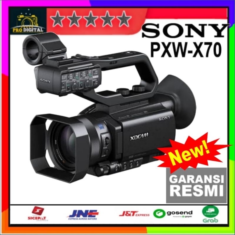 Jual Sony Profesional PXWX70 XDCAM New Camcorder PXWX70 Shopee