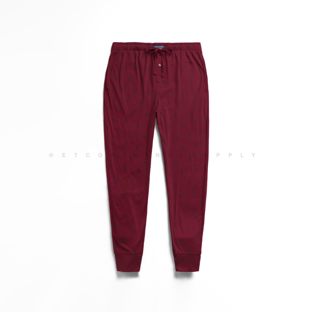 Jual PLRLPHLRN Pony Print Jogger Pajama Pants Shopee Indonesia