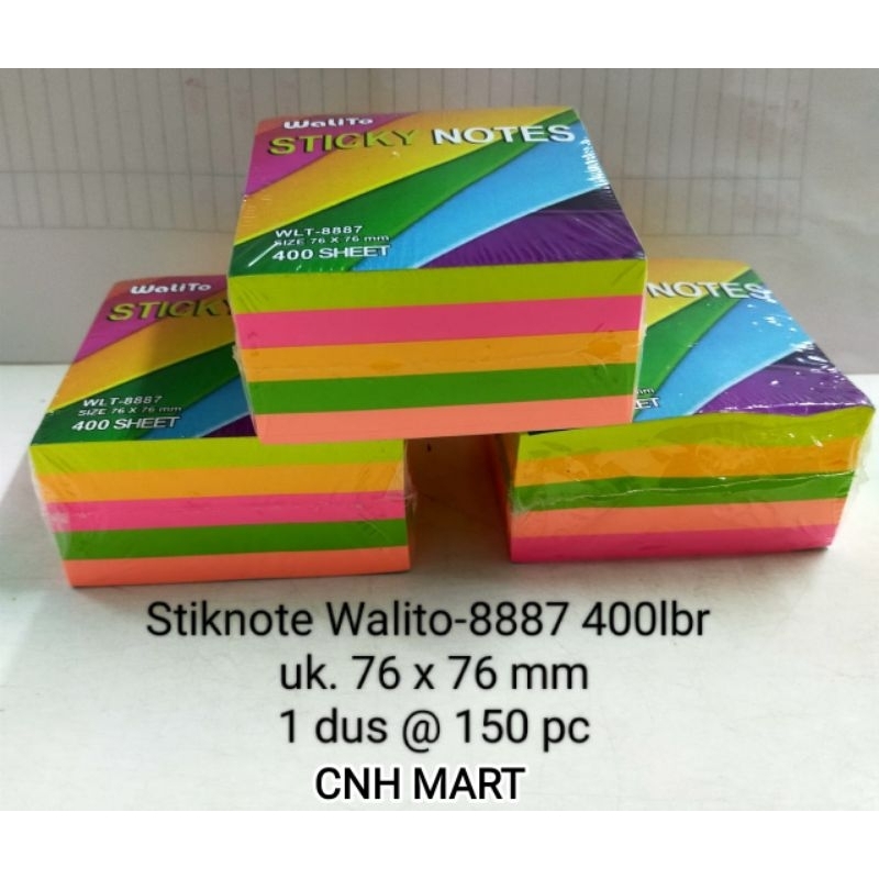 Jual Stik Notes Isi 400 sheet Walito - KNK | Shopee Indonesia