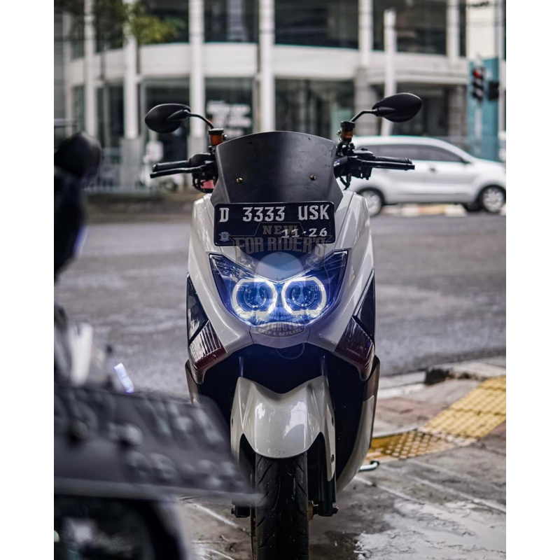 Jual LAMPU DEPAN / HEADLAMP CUSTOM DOUBLE PROJECTOR BILED YAMAHA NMAX