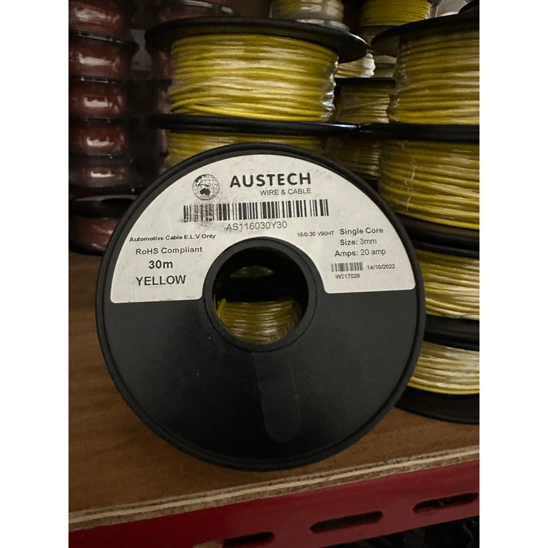 Jual Cable Automotive Austech 3mm | Shopee Indonesia