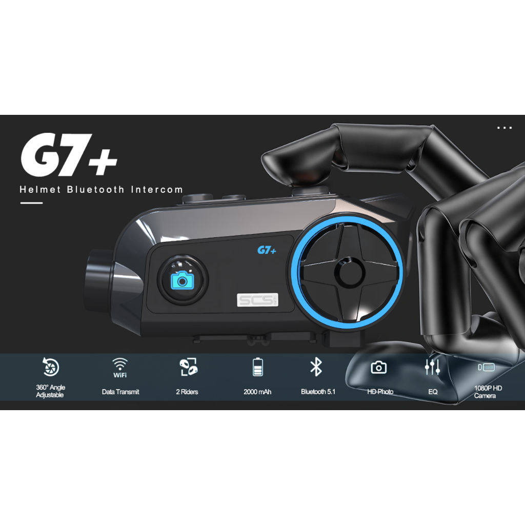 Jual Intercom SCS G7+ Video Recording 1080 HD | Shopee Indonesia