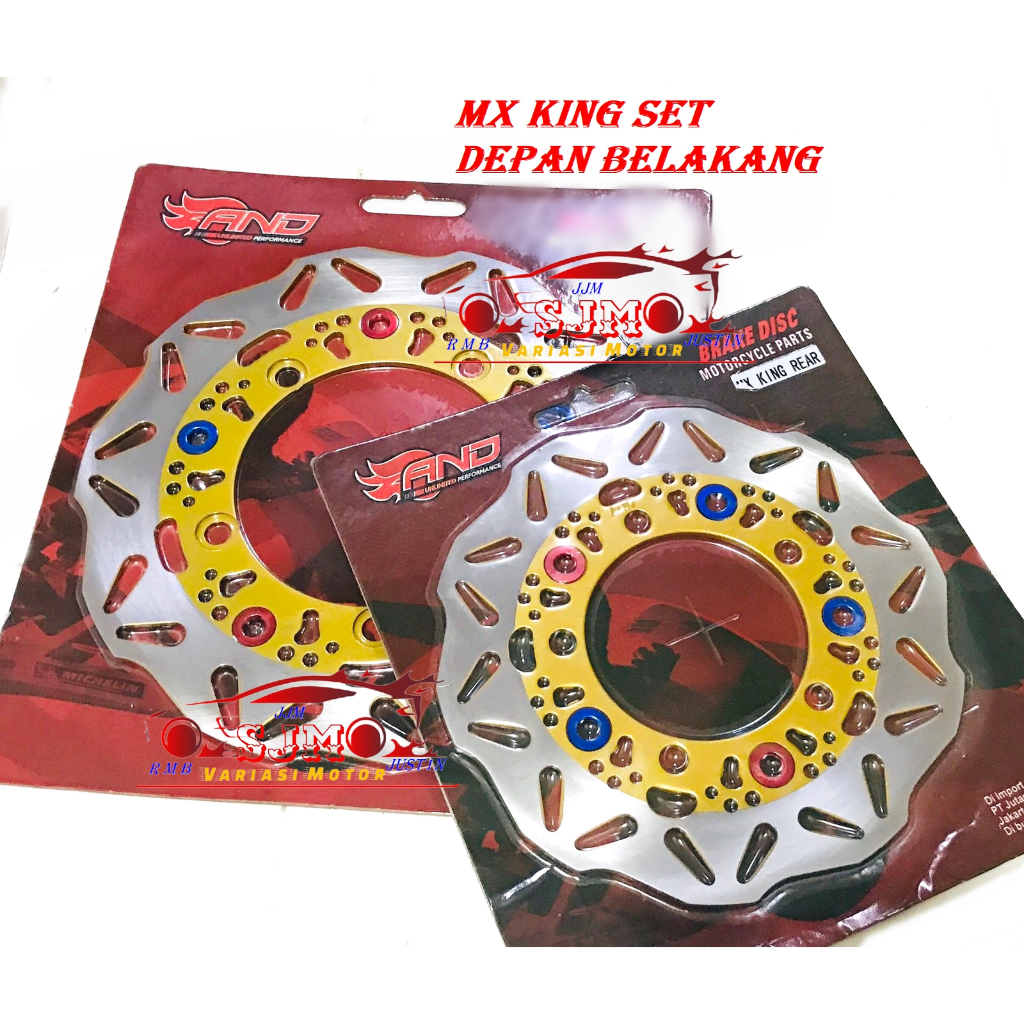 Jual DISC BRAKE MX KING NEW/MX KING OLD/SNIPER 155 cakram disc rotor ...