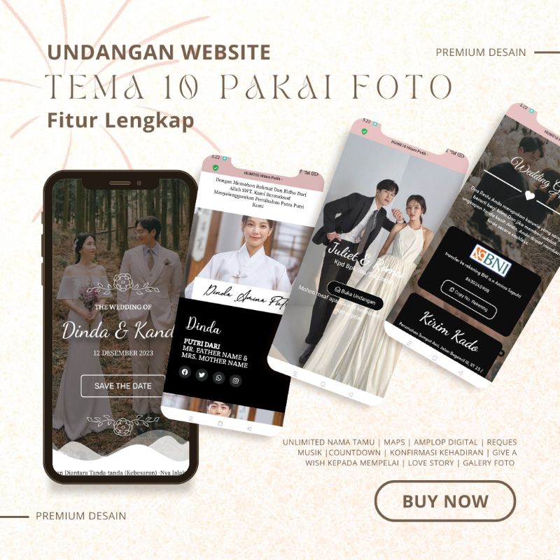 Jual Undangan Pernikahan Link Undangan Pernikahan site