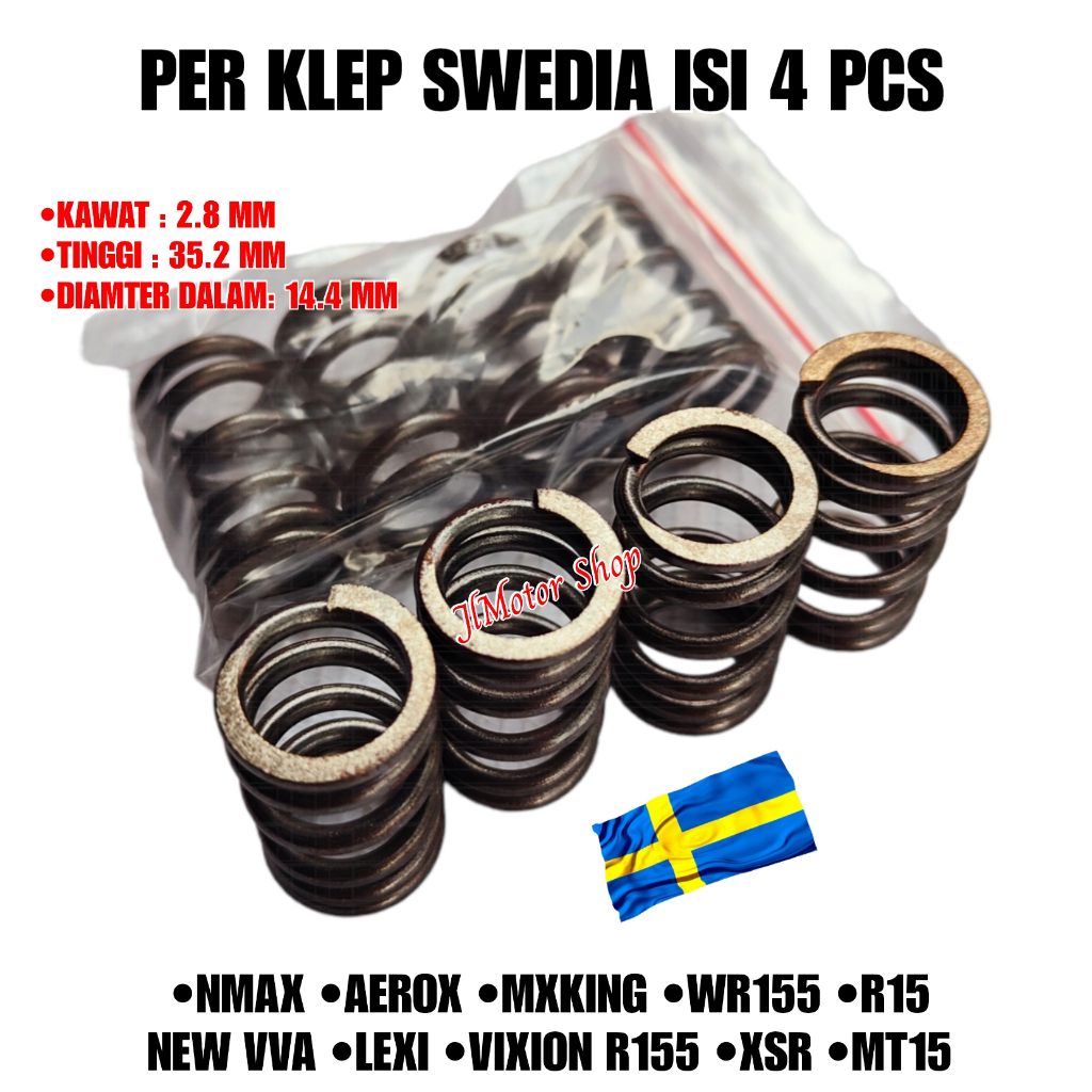 Jual VALVE SPRING - PER KLEP SWEDIA YAMAHA R15 VVA - Vixion R 155 AEROX ...