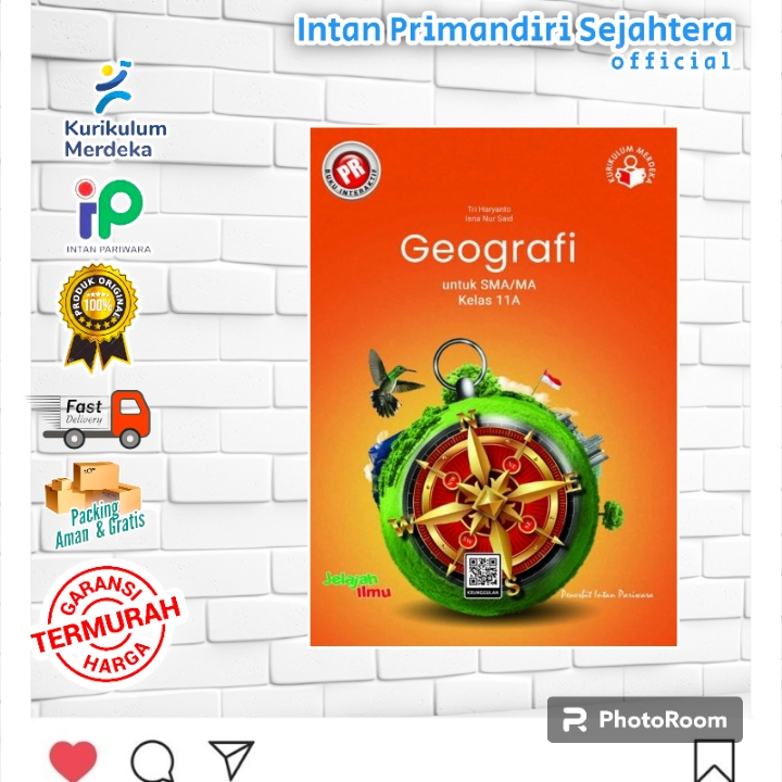 Jual PROMO!!! BUKU PR Interaktif Kurikulum Merdeka SMA/MA : GEOGRAFI ...