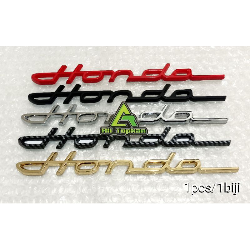 Jual Emblem Pcs Honda Latin Clasik Motor Mobil Shopee Indonesia