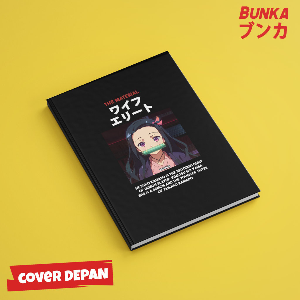 Jual Note Book The Material Nezuko Kamado Anime Kimetsu No Yaiba