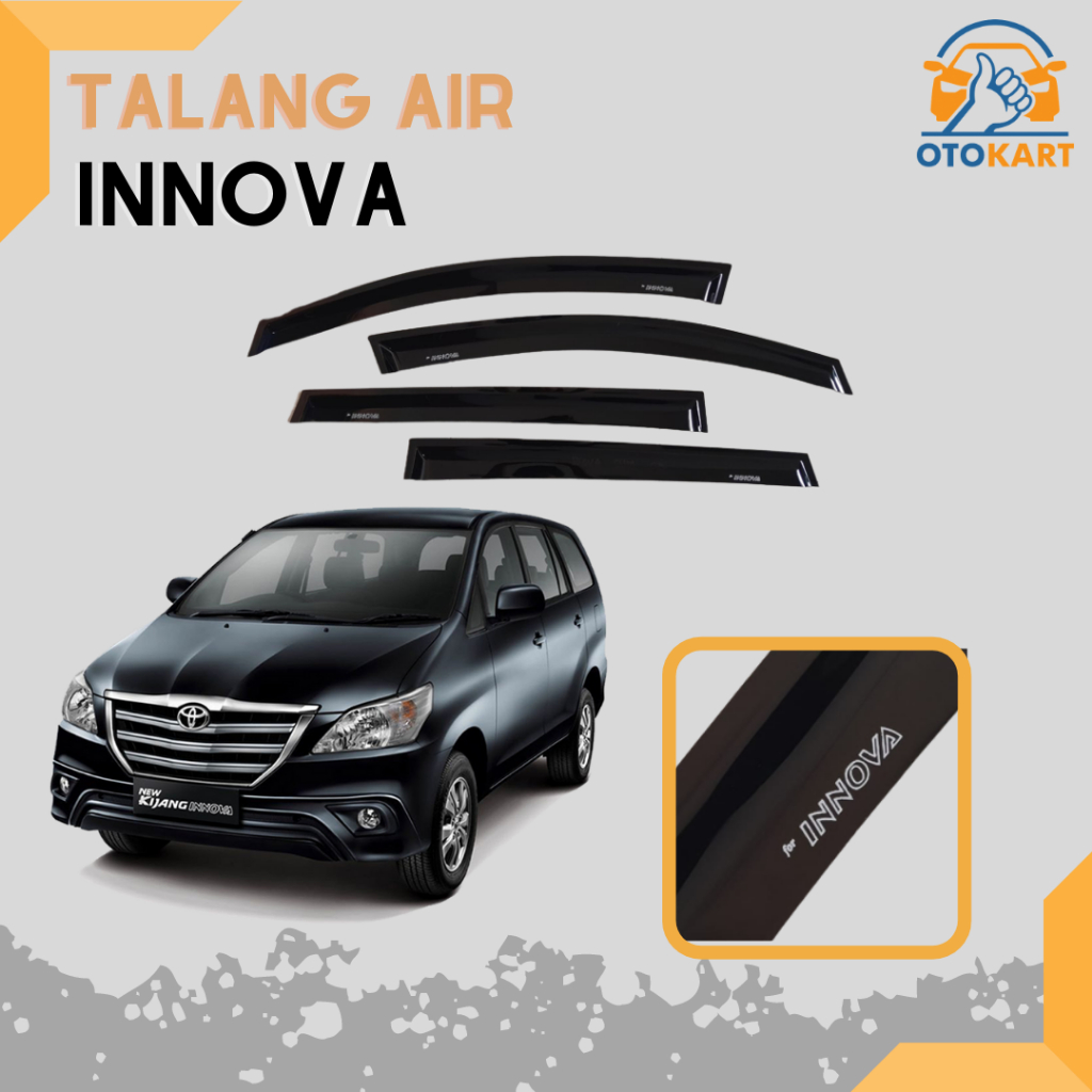 Talang Air Innova Slim: Solusi Elegan dan Praktis untuk Perlindungan Kendaraan Anda