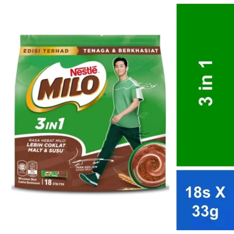 Jual Milo 3 In 1 Malaysia Milo Sachet Shopee Indonesia 7190