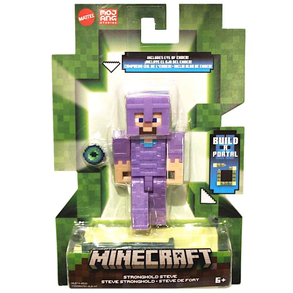 Jual Minecraft Build A Portal 3.25" Figure - Stronghold Steve | Shopee ...