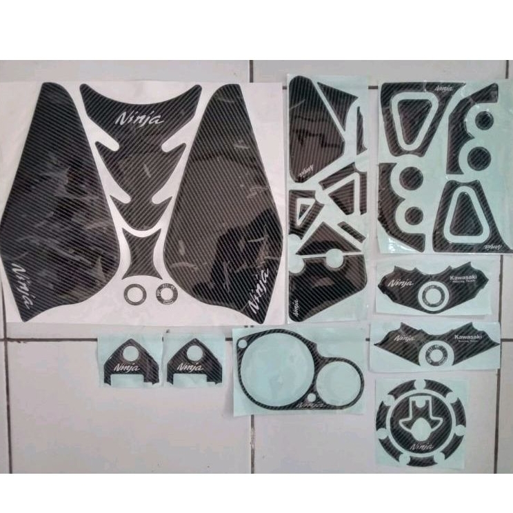 Jual Sticker embelm Tankpad sidepad/frame rangka/footstep/tutup stang