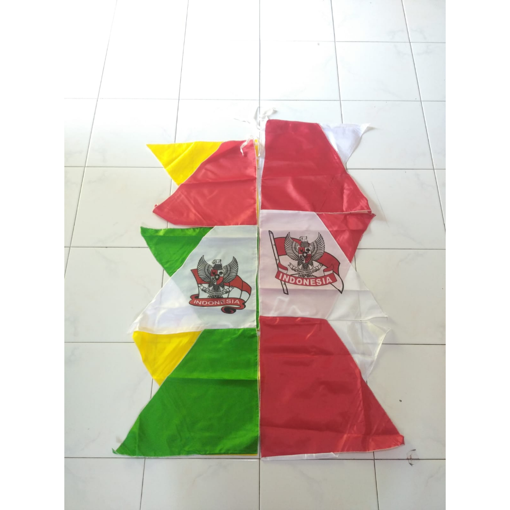 Jual Bendera Umbul Umbul Mata Merah Putih Dan Warna Warni Kg Isi Pcs Shopee Indonesia