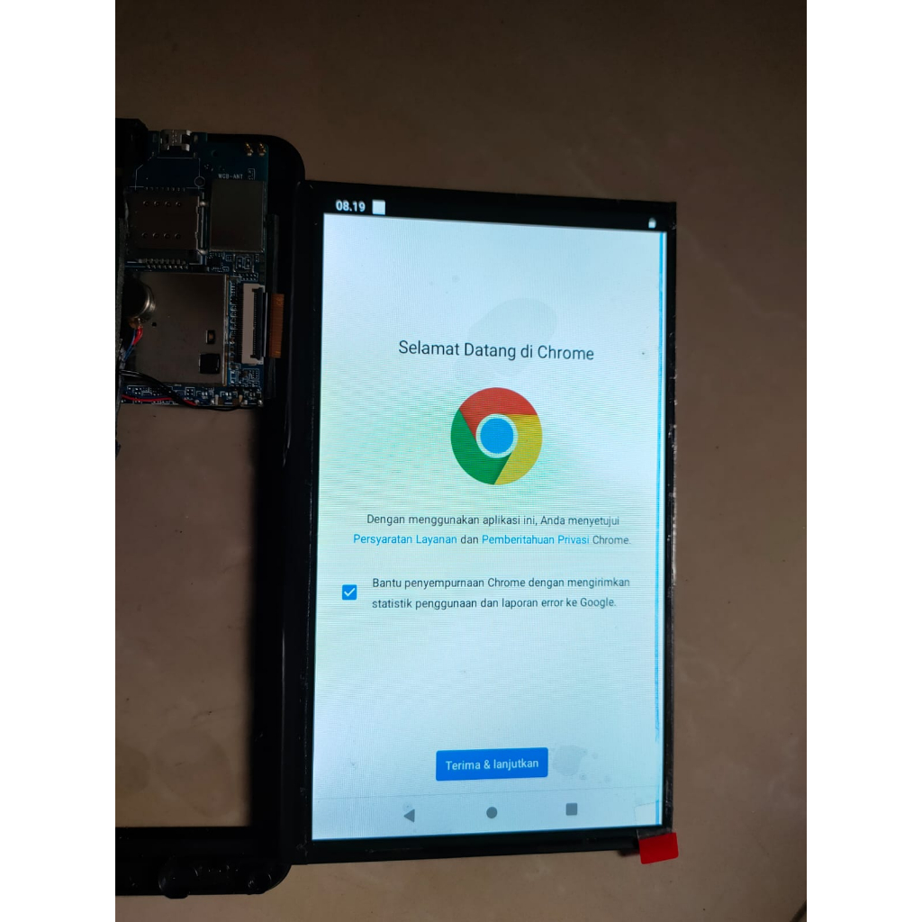 Jual lcd tab 7 inch pin 30 kondisi kuning dan bintik hitam | Shopee ...