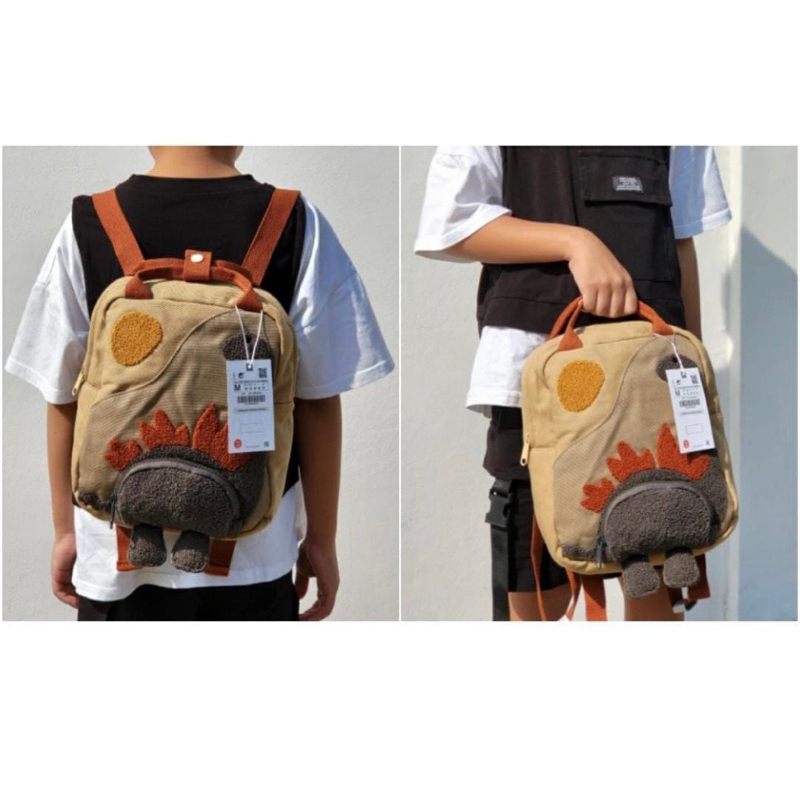 Jual RANSEL ANAK ZARA DINO IMPORT backpack anak ransel anak zara