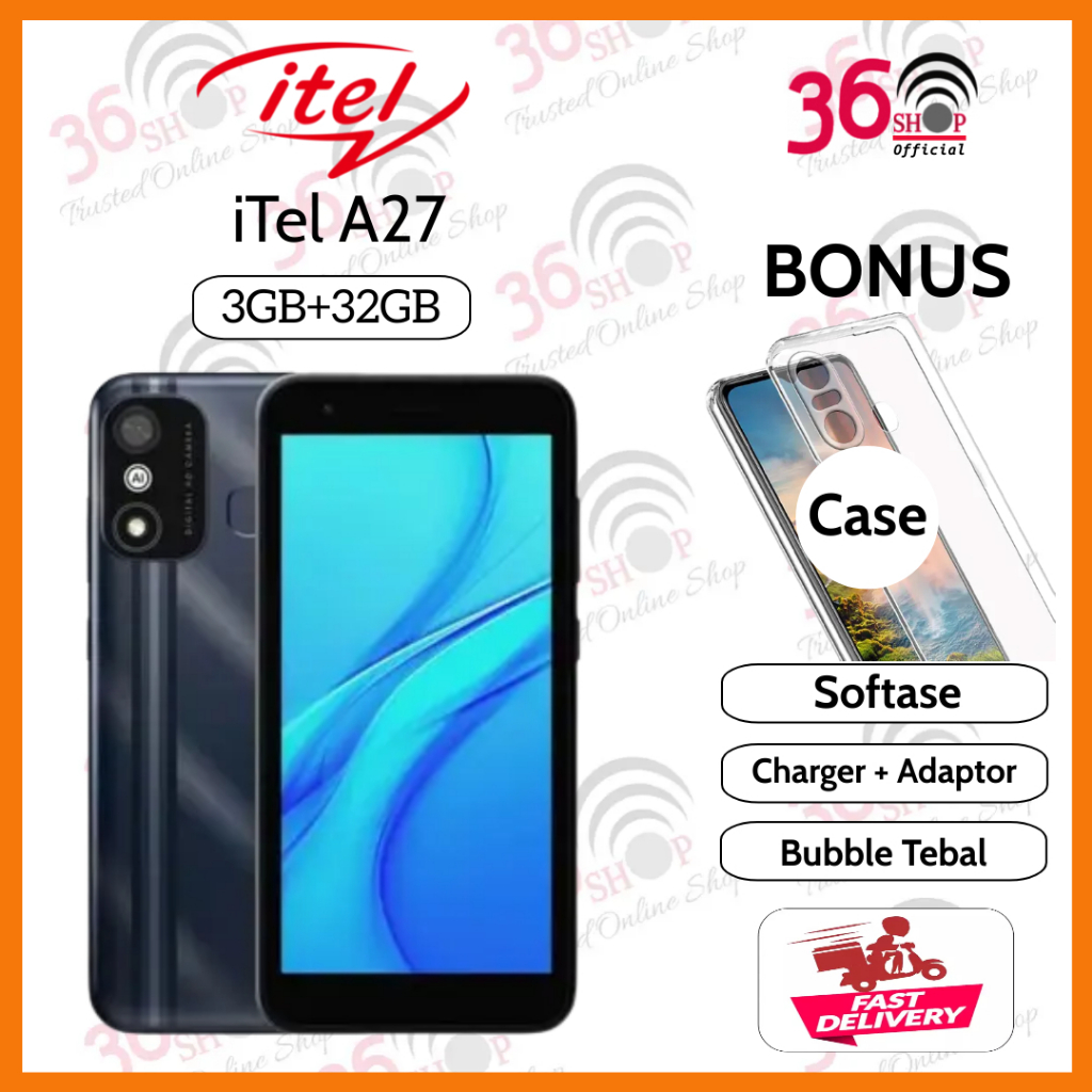 Jual ITEL A27 Ram 2GB+32GB Garansi Resmi Indonesia 1 Tahun | Shopee ...