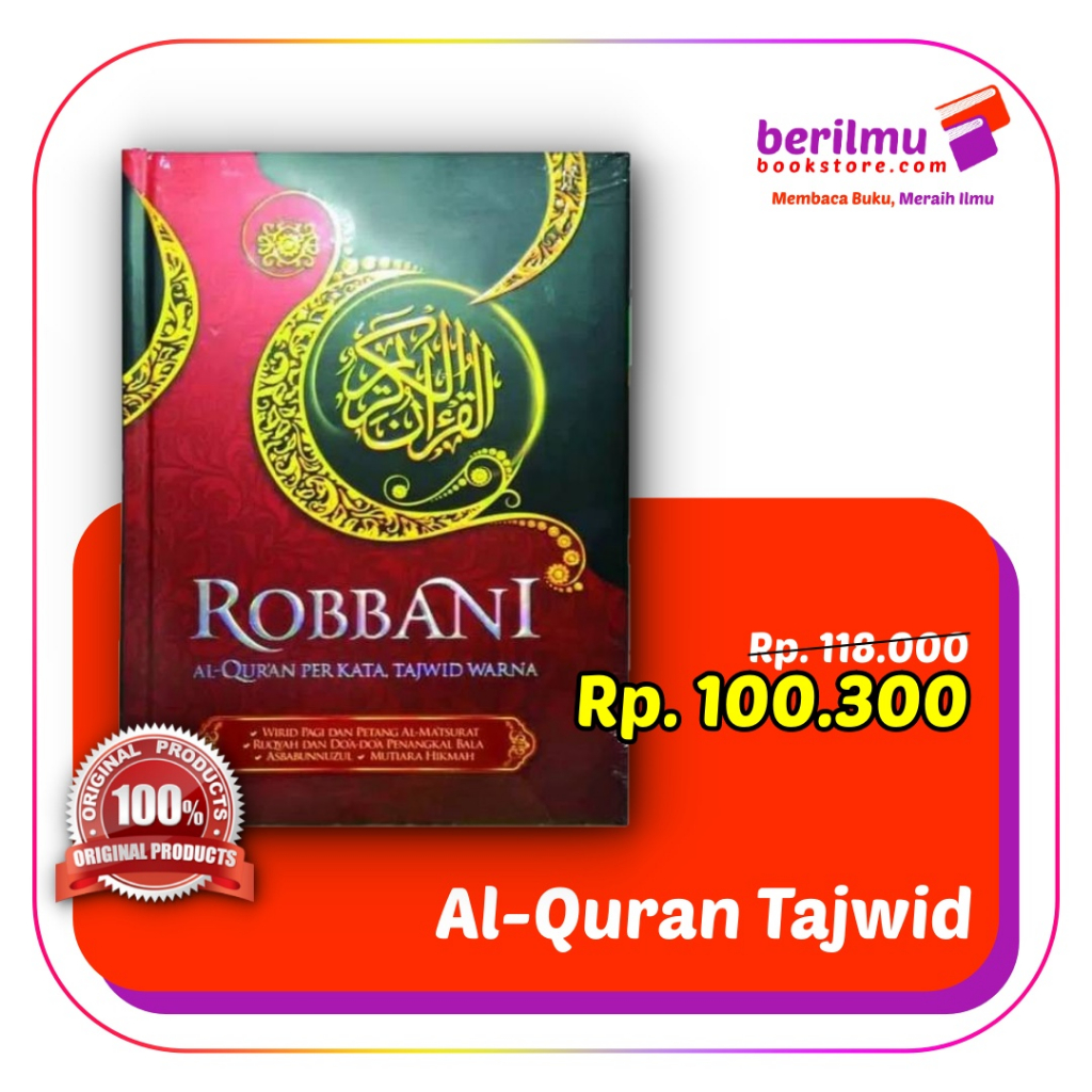 Jual Al-Quran Robbani A4 | Al-Quran Terjemahan dilengkapi Asbabun Nuzul ...