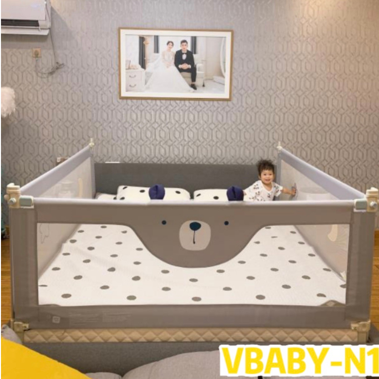 Jual VBABYCARE Baby Bed Guard/Baby Bedrail/Pagar Pengaman Kasur Tempat