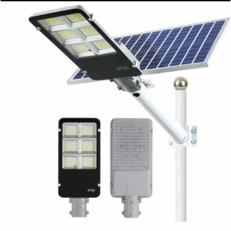 Jual Lampu Jalan sorot Lampu PJU solar panel Cell Lampu terang cahaya ...
