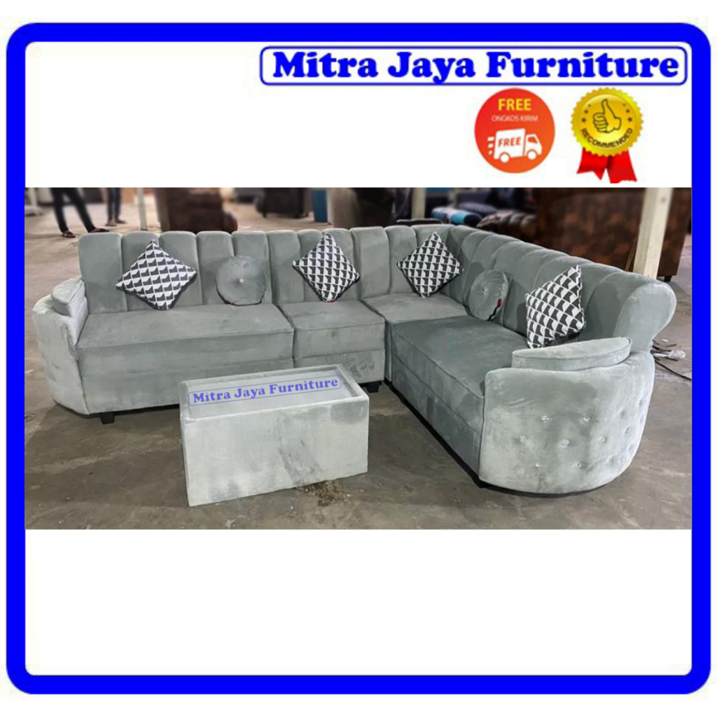 Jual SOFA MINIMALIS /SOFA L SUDUT MODERN | Shopee Indonesia