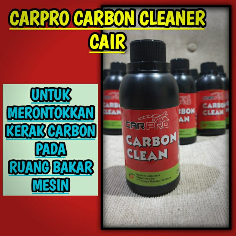 Jual CARPRO CARBON CLEANER CAIR UNTUK MERONTOKKAN KERAK CARBON PADA ...