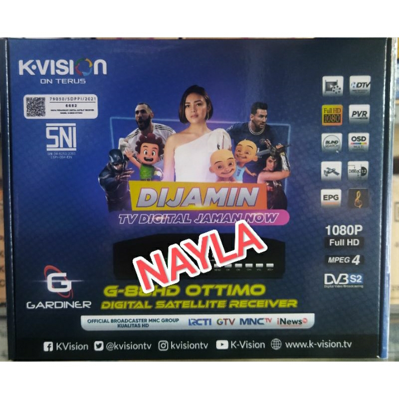 Jual Receiver Parabola K-Vision | Shopee Indonesia