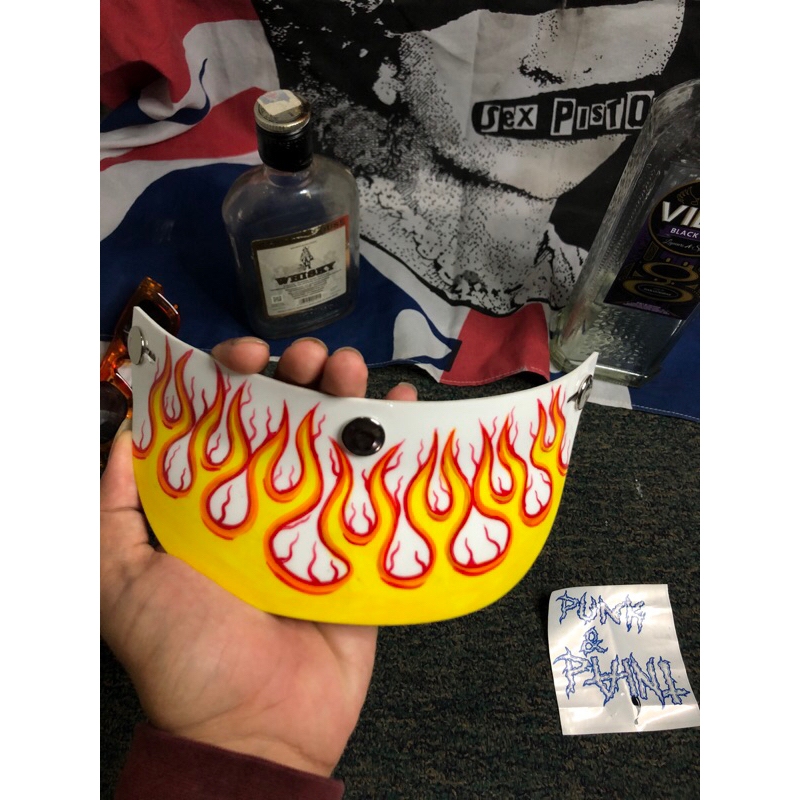 Jual PET HELM TOPI HELM CUSTOM VINTAGE JAPAN EDITION CHIP SLIMHEAD