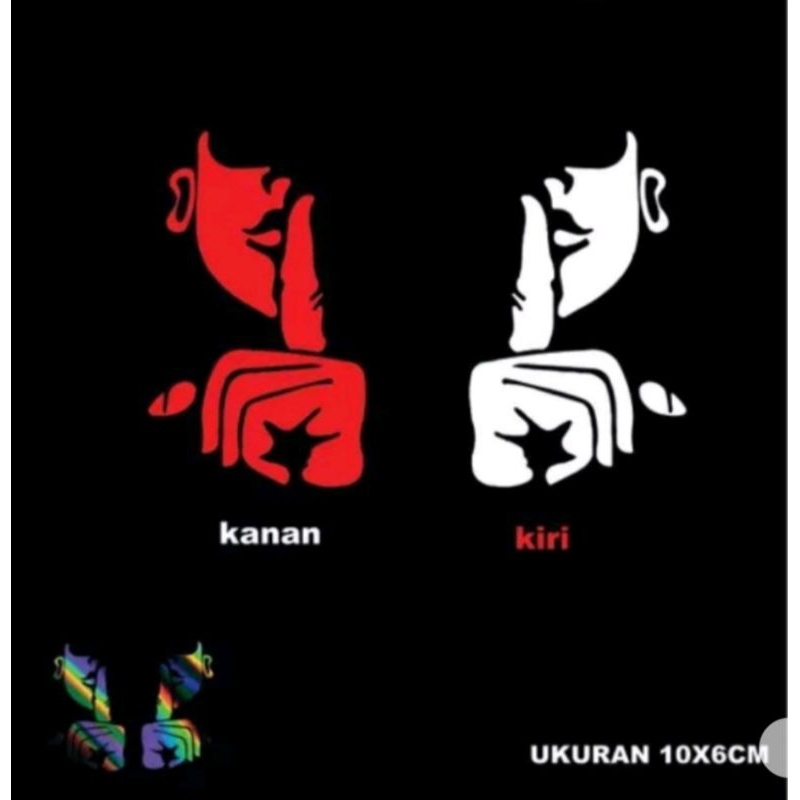 Jual STICKER MOBIL DAN MOTOR Ssst Sticker cutting ukuran 10x6cm ...