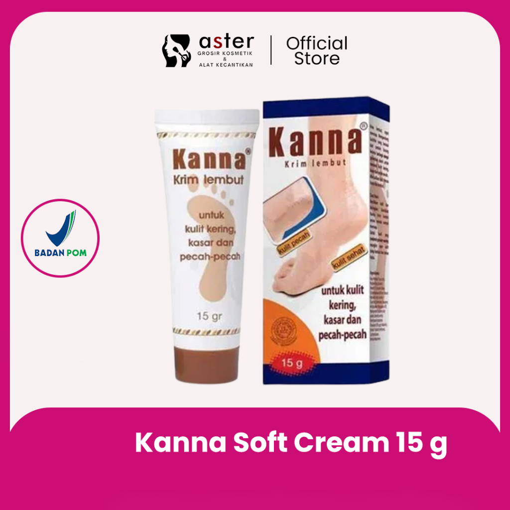 Jual Aster Kosmetik Kanna Soft Cream Krim Kaki Pecah Shopee Indonesia