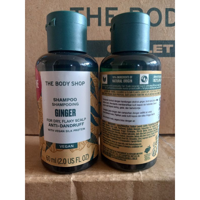 Jual Promo....Shampoo & Conditioner Ginger & Shea 60ml | Shopee Indonesia