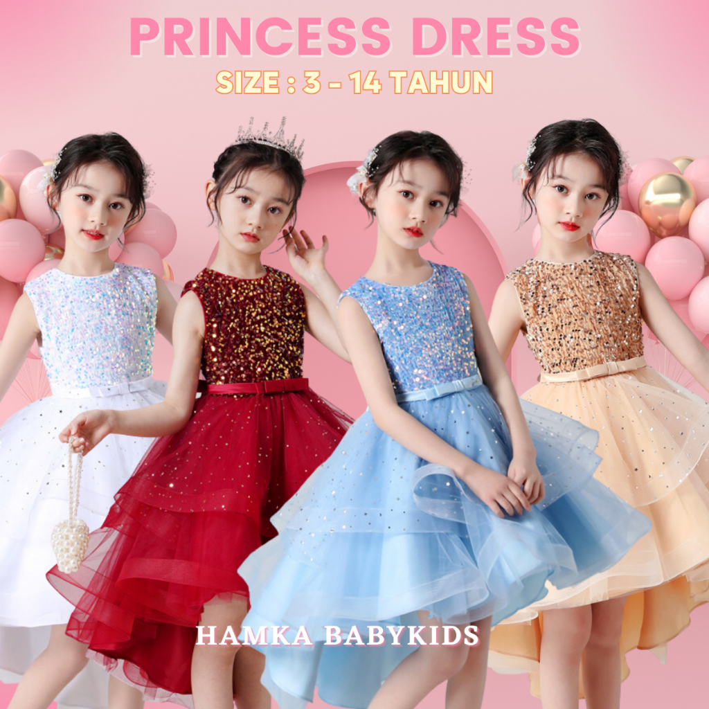 Donita Beauty Dress Party Anak Perempuan