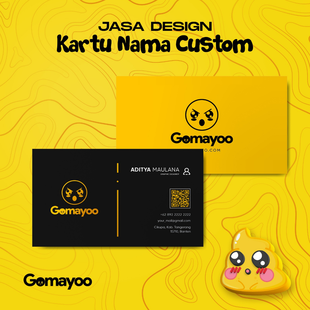 Jual Jasa Desain Kartu Nama ID Card Bisa Custom | Shopee Indonesia