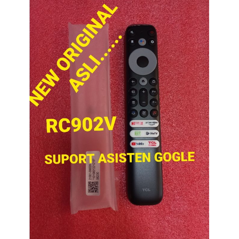 Jual remot original tcl remote remot tcl smart tv android / gogle tv ...