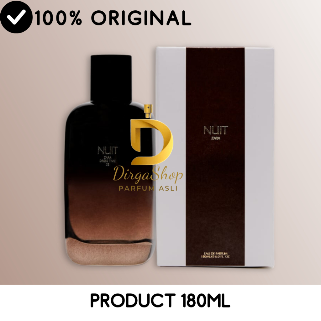 ZARA FEMME NUIT PARFUM ORIGINAL GIFT SET ISI BPOM