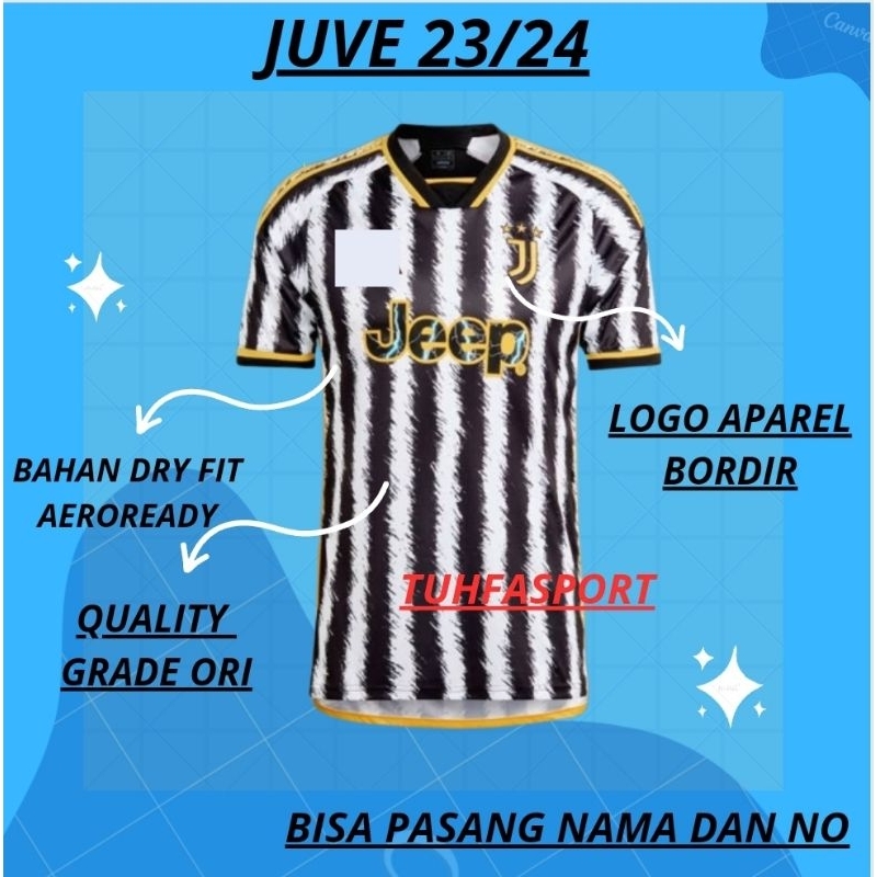 Jual jersey juu_ventuss 2023 2024 grade ori import thailand baju bola