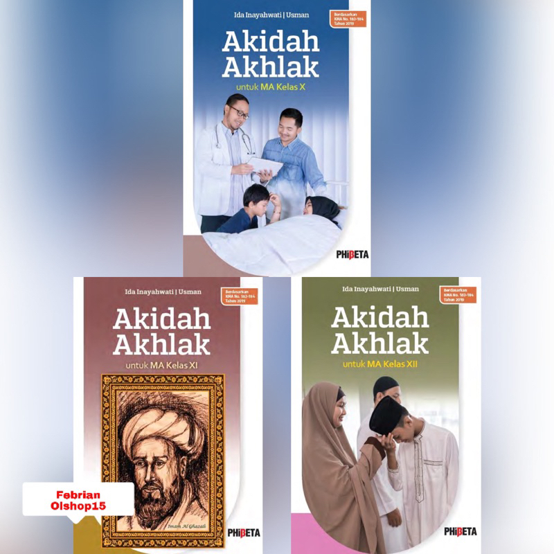 Jual BUKU AKIDAH AKHLAK MA KELAS 10 11 12 KURIKULUM KMA 2019 | Shopee ...