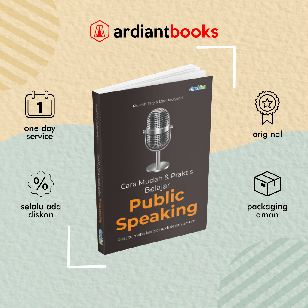 Jual Buku Cara Mudah & Praktis Belajar Public Speaking | Shopee Indonesia