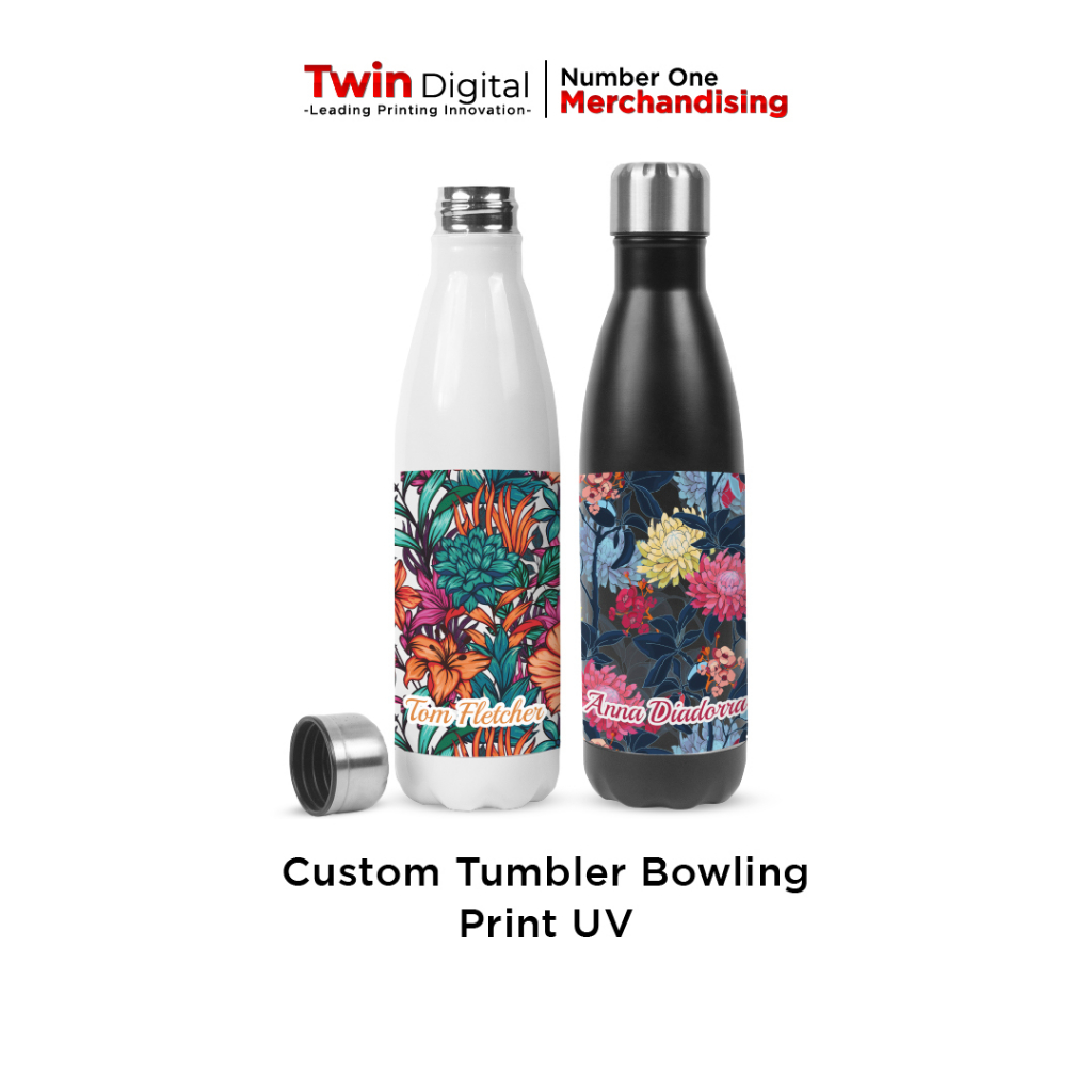 Jual Twindigital Tumbler Bowling Termos 500ml Botol Minum Custom Bowling Print Uv Shopee 8881