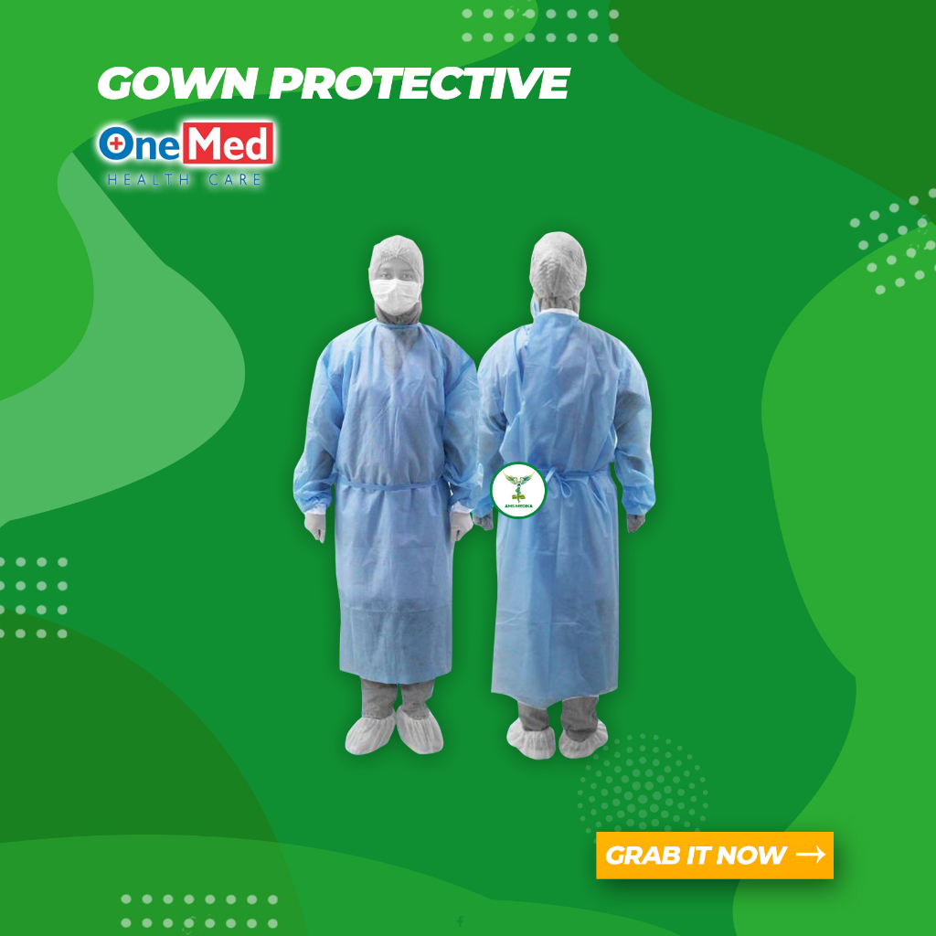 Jual Surgical Gown Protective Onemed Shopee Indonesia