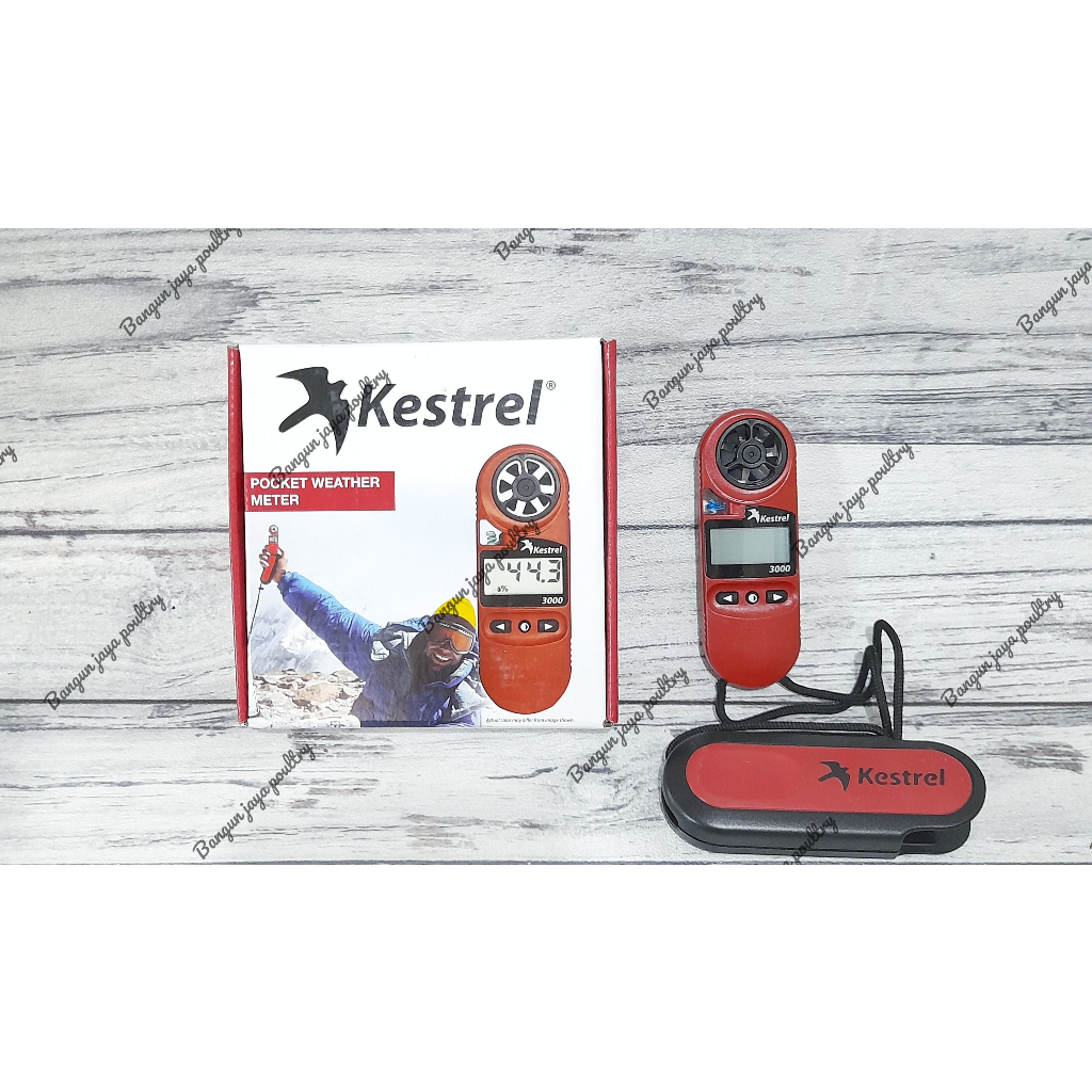Jual KESTREL 3000 / WIND & WEATHER / ANEMOMETER / ALAT KANDANG AYAM