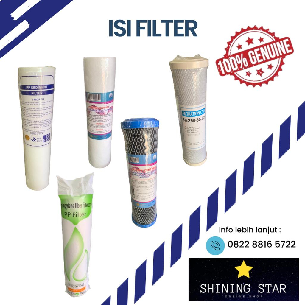 Jual Cartridge Filter Air 10 Inch Showy / Sediment Filter 10 Inch
