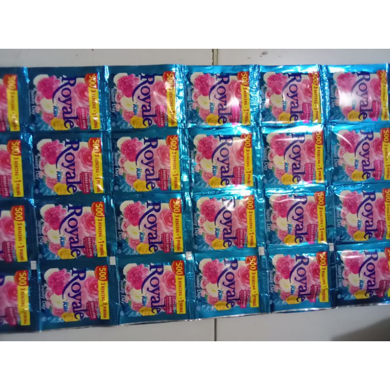 Jual Royal soklin sunny day,13ml 5 renceng isi 60 sachet | Shopee Indonesia