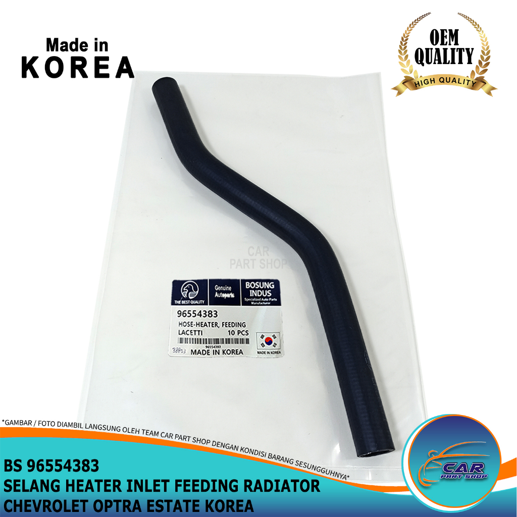 Jual SELANG HEATER INLET FEEDING RADIATOR CHEVROLET OPTRA ESTATE KOREA ...