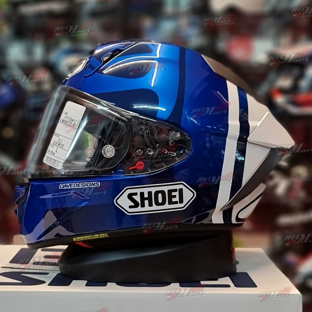 Jual SHOEI X-Fifteen A. MARQUEZ 73 V2 (TC-2) - Helm Shoei X-15 X15