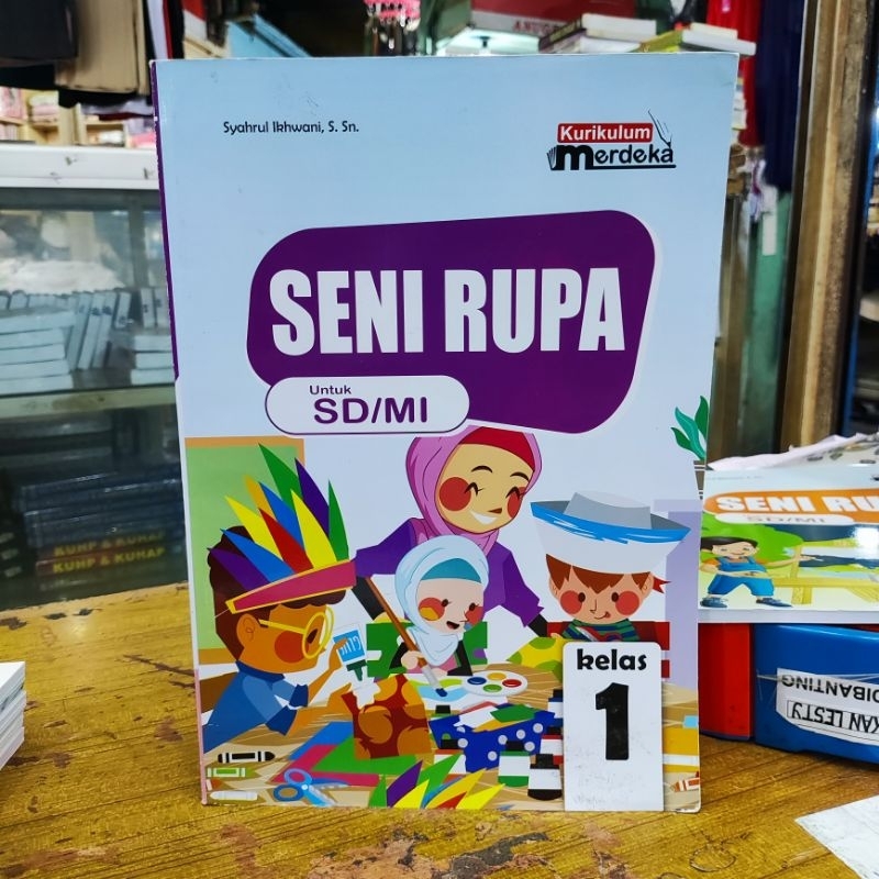 Jual Buku Paket Seni Rupa Kelas 1 Sd Kurikulum Merdeka Shopee Indonesia