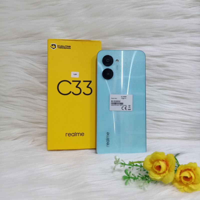 Jual REALME C33 3/32GB 4/64GB SECOND FULLSET | Shopee Indonesia