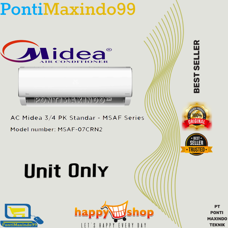 midea 3 4 pk