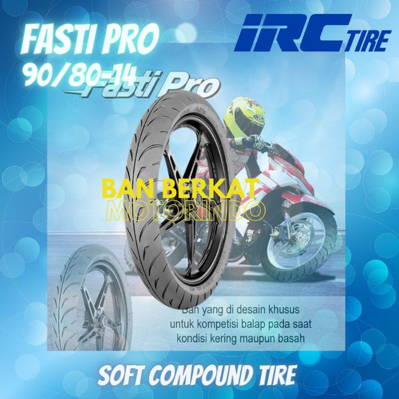 Jual Ban Motor IRC Fasti Pro 90/80 Ring 14 Tubeless Tahun 2026 | Shopee ...