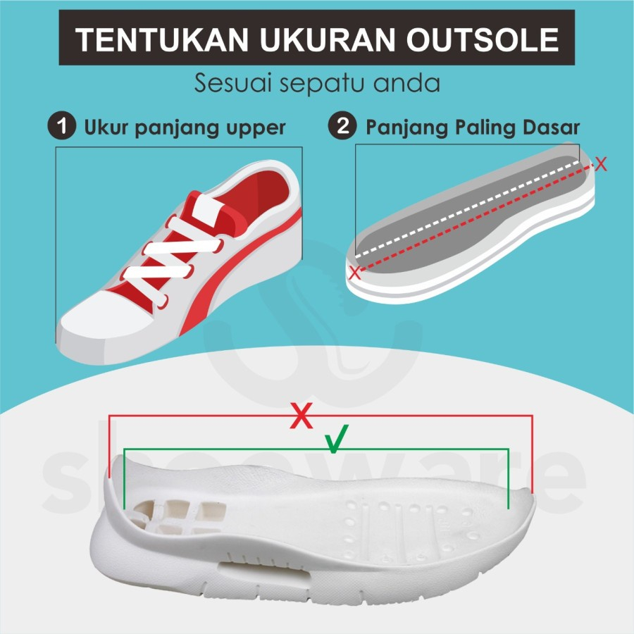 Jual outsole sol sepatu running ringan phylon diamond speed white sol ...